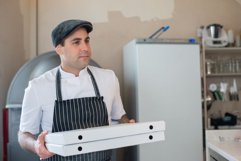 Essential catering package pizza